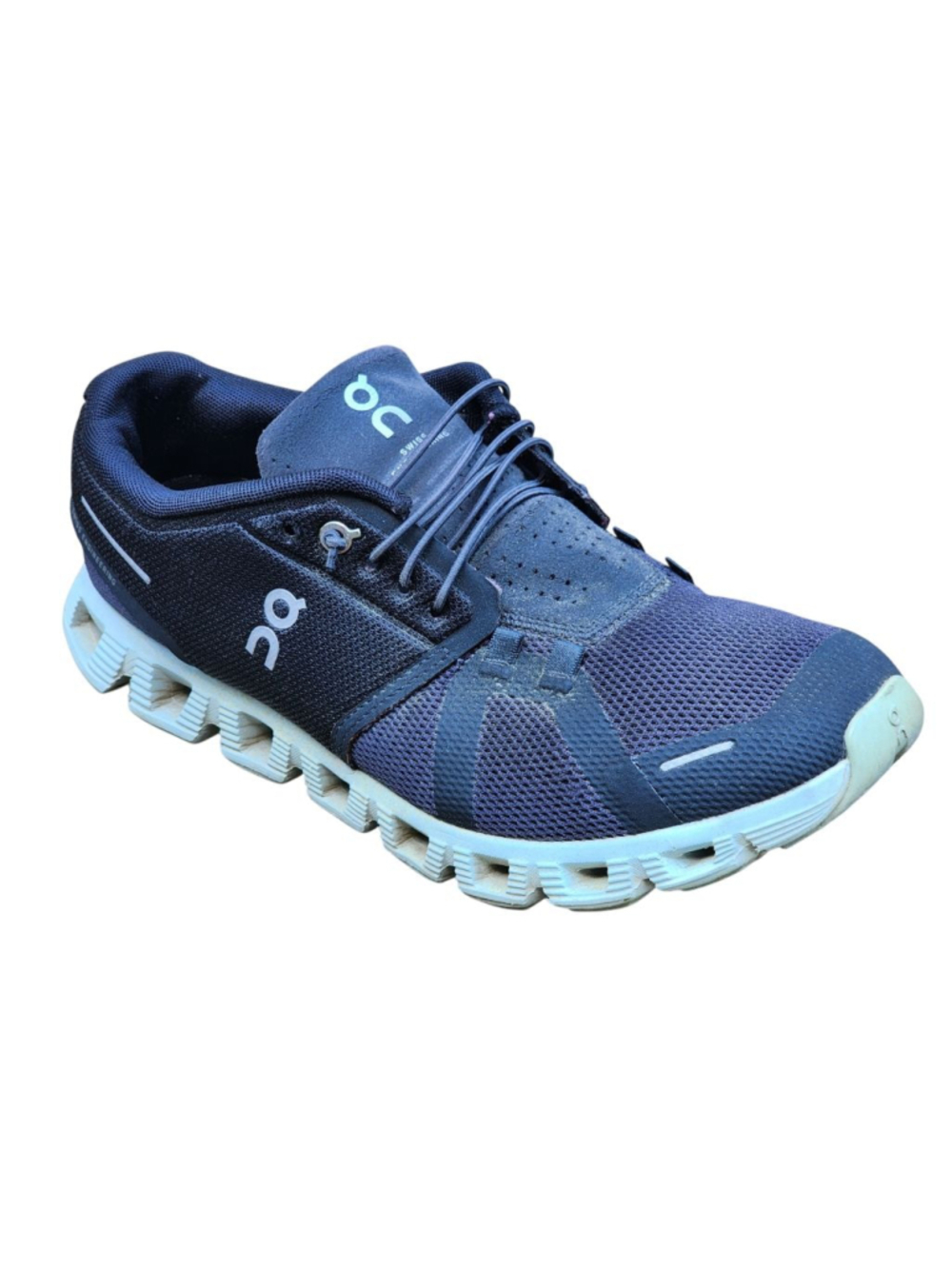 ON RUNNING Cloud 5 Women's Navy Athletic Running Shoes Sneakers Size 9.5